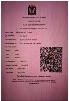 Business Licence